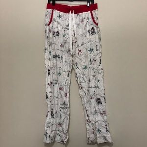 VS holiday pajama pants